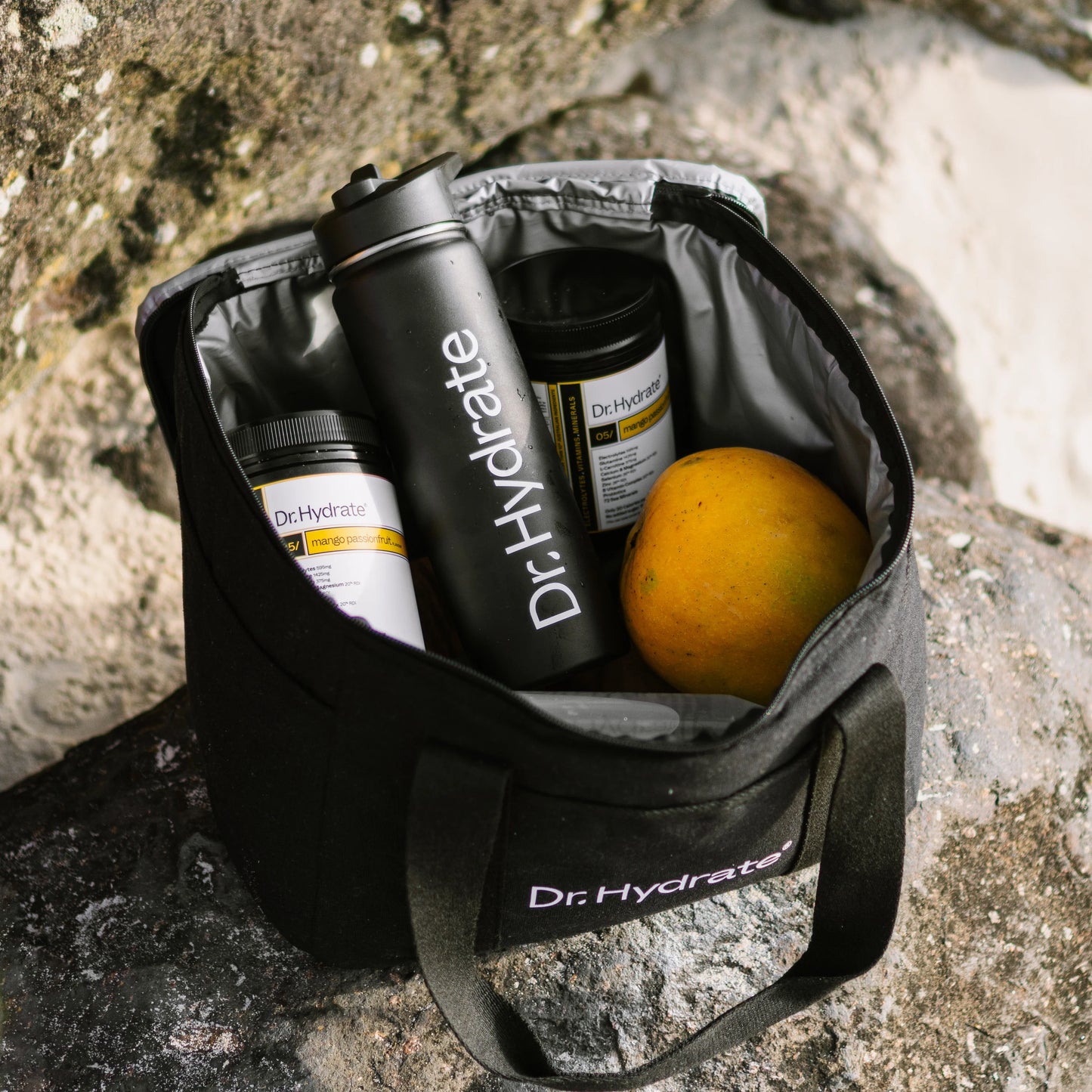 Dr. Hydrate Black Series Water Bottle