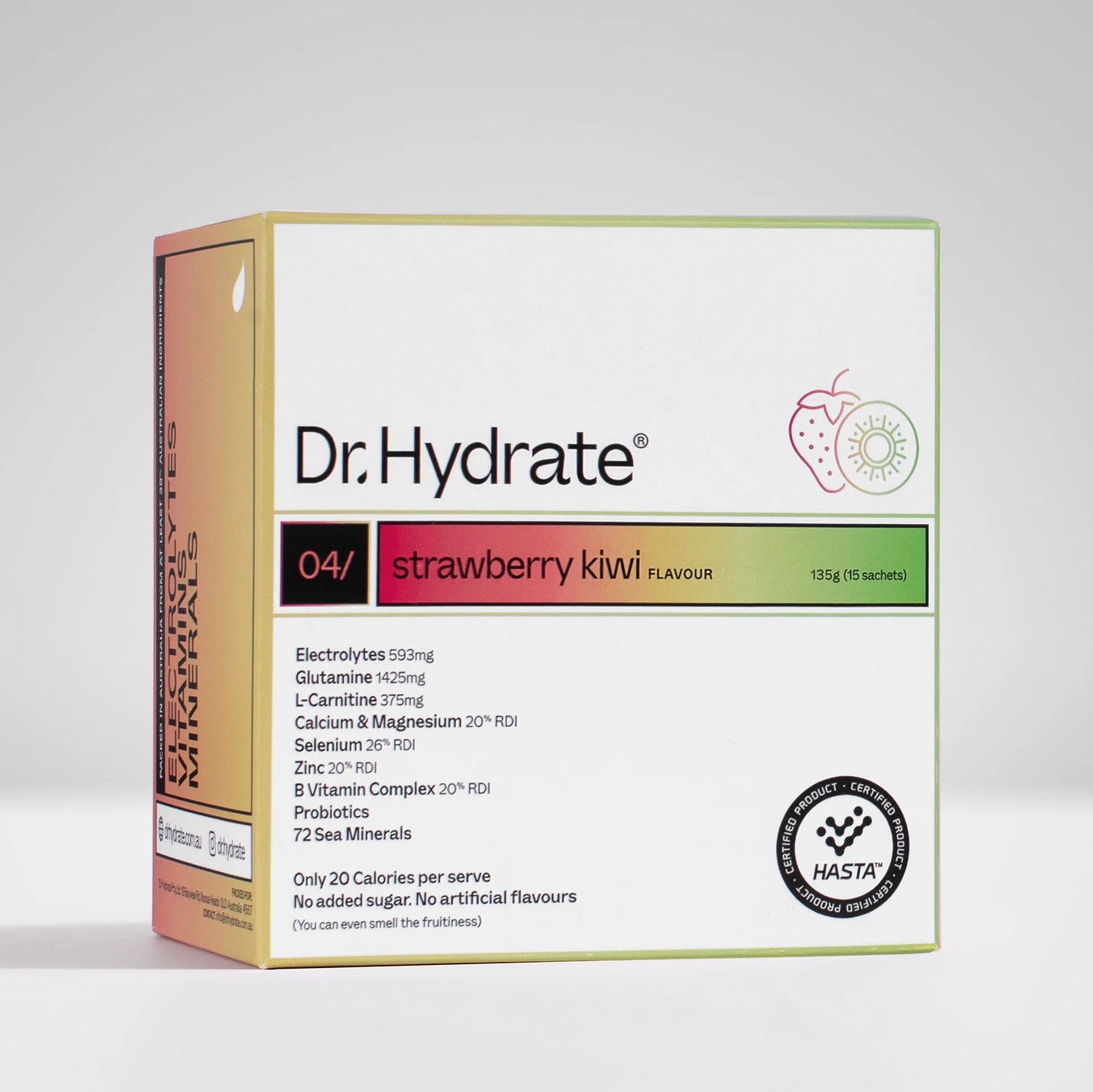 Dr. Hydrate Strawberry Kiwi Sachet Pack of 15